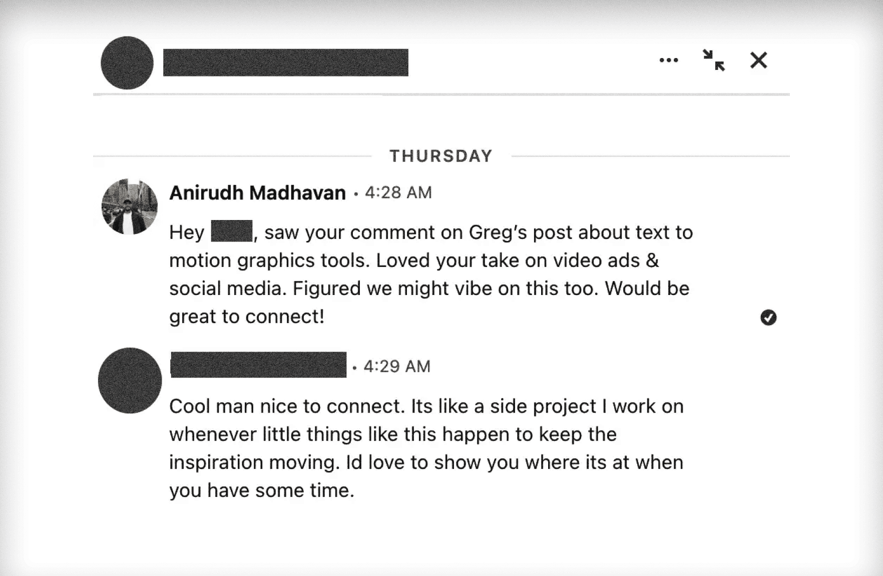 LinkedIn Comment Parasite method